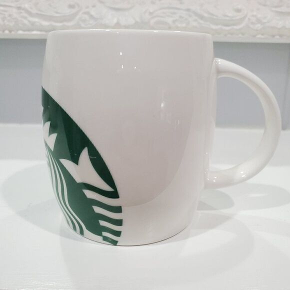 Starbucks 2010 Mermaid Logo 14 fl Oz. Ceramic Mug - Picture 2 of 8